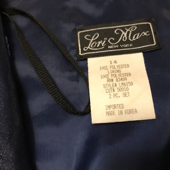 Lori Max Chiffon Jacket Size 14 - Picture 5 of 10